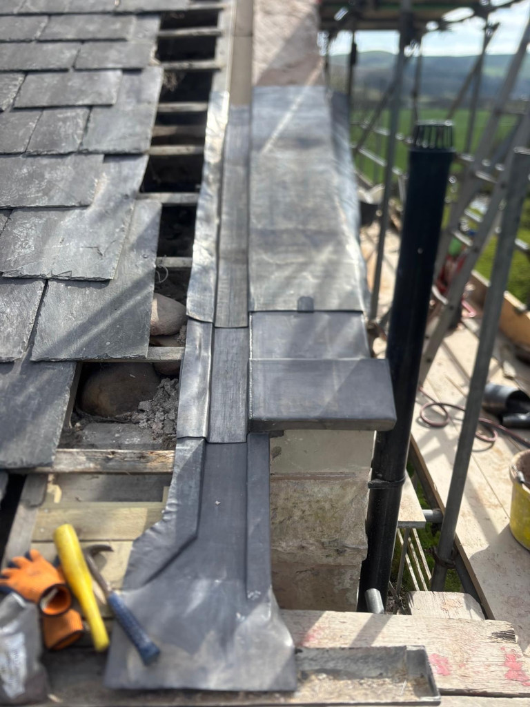 Leadwork Over Wallhead