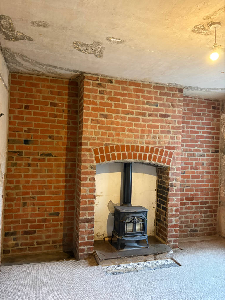 Restored Fireplace