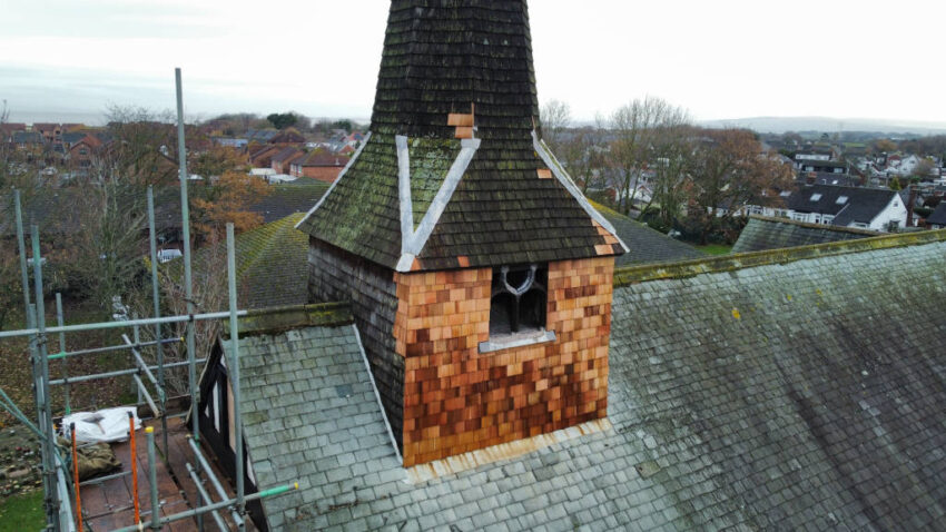 Replaced Cedar Shingles