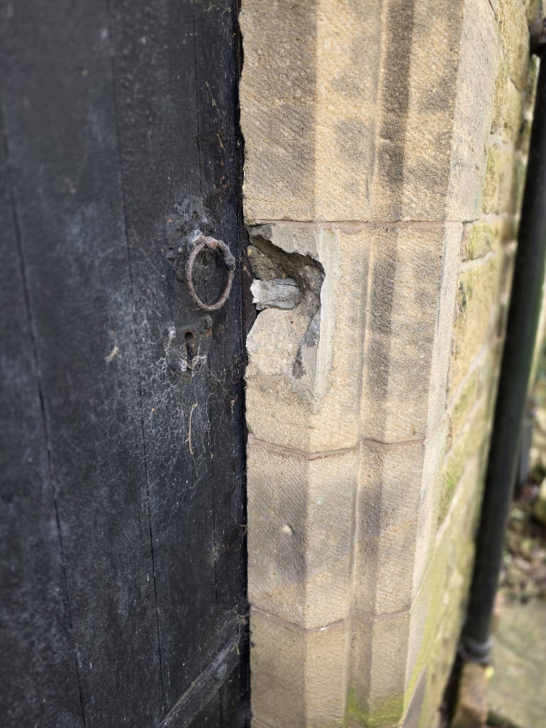 Jamb Stone Damage