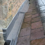 Completed Stepped Lead Gutter